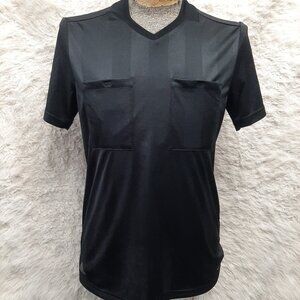 Adidas Men's Black AeroReady Short Sleeve V-Neck T-Shirt Size M